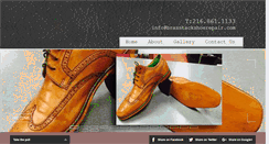 Desktop Screenshot of brasstackshoerepair.com